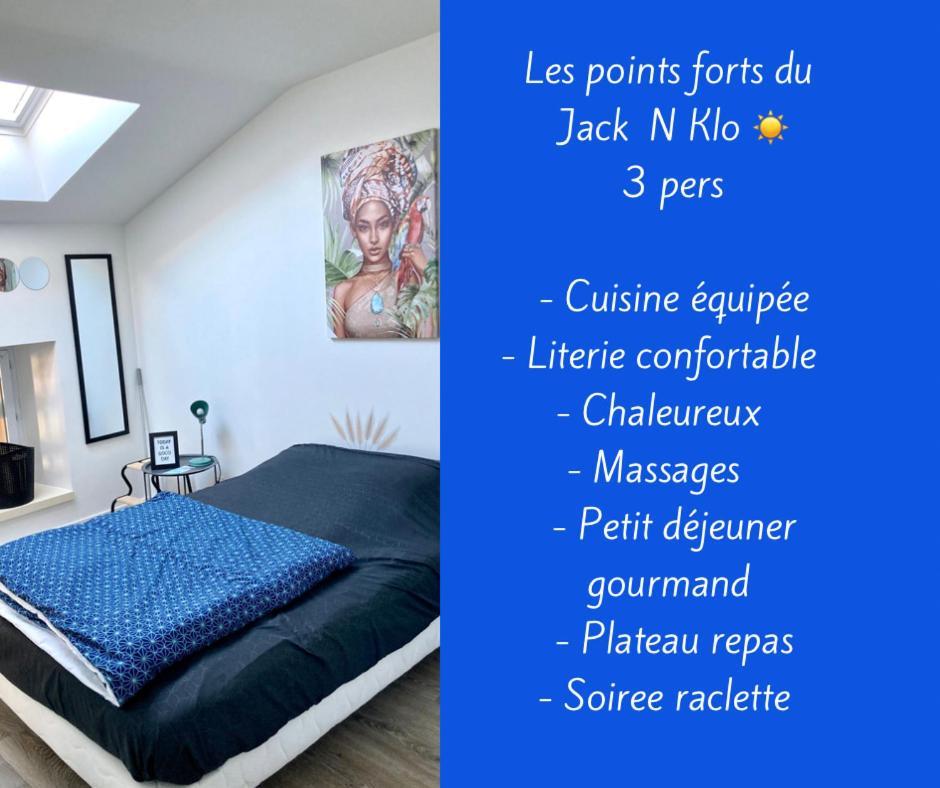 Le Jack' N Klo, Acces Terrasse De L'Etablissement Apartment Rives  Exterior photo